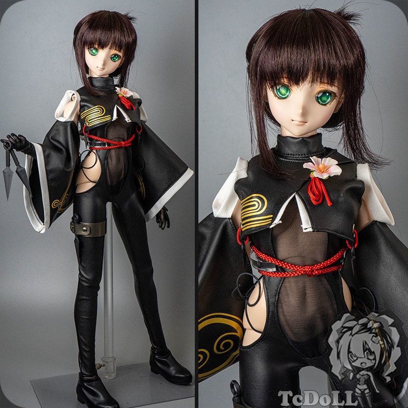 60cmドール衣装 勝利の女神:NIKKE サクラ（黒夜密行） 衣装セット