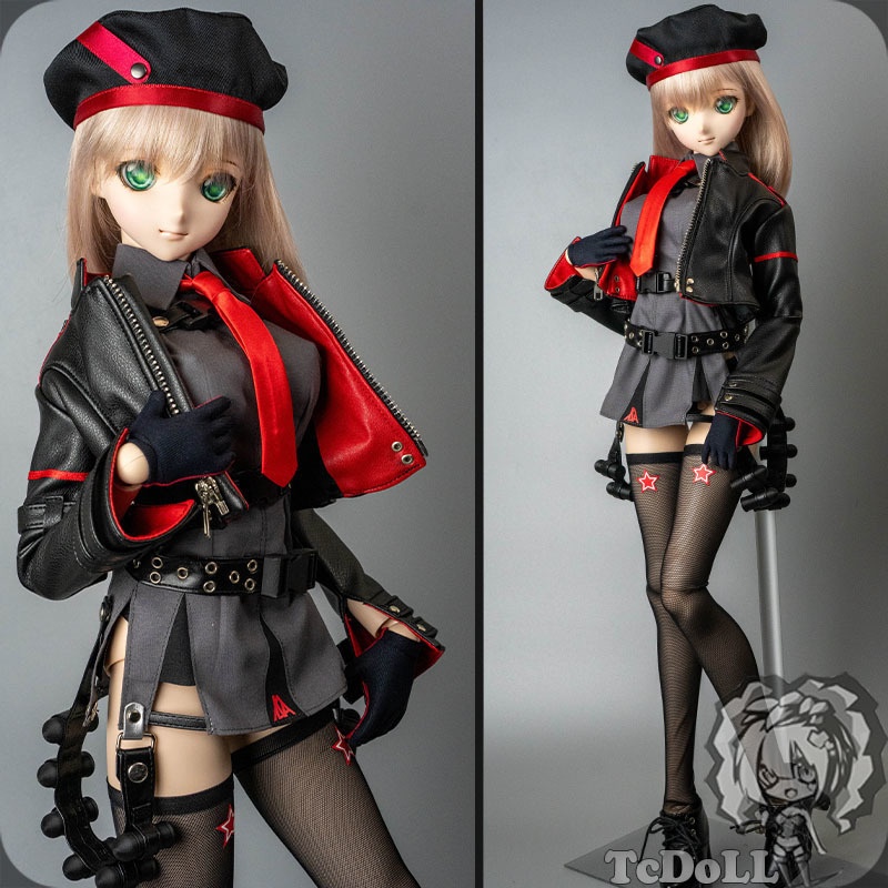 60cmドール衣装 勝利の女神:NIKKE ラピ 衣装セット