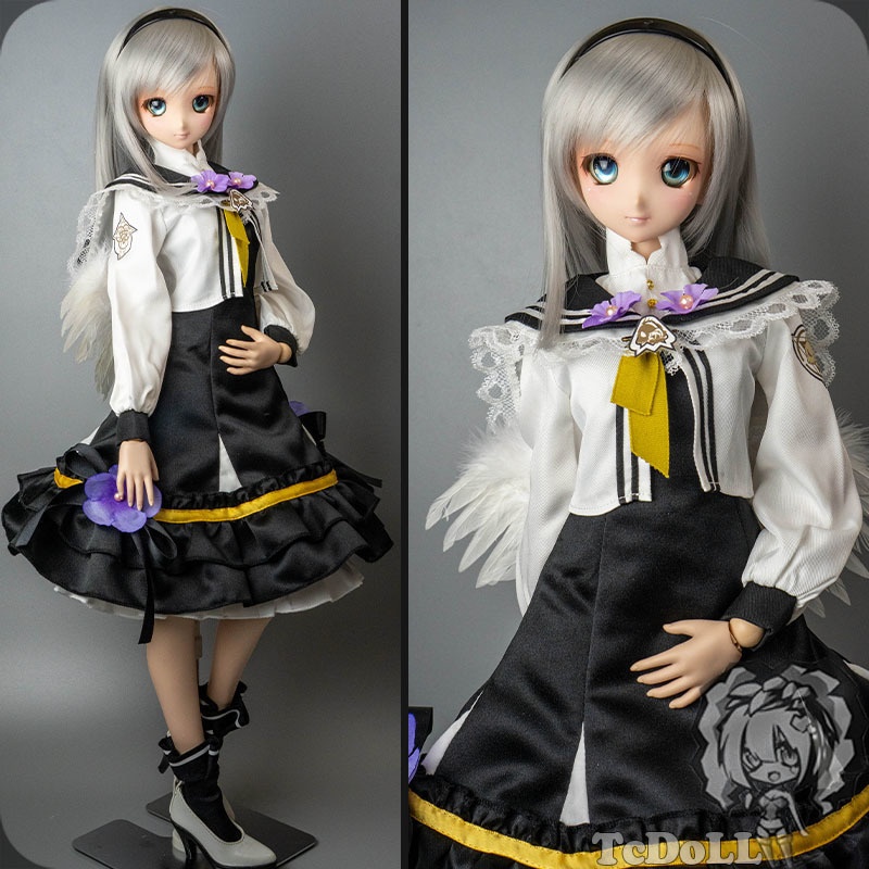 60cmドール衣装 ブルーアーカイブ 白洲アズサ 衣装セット