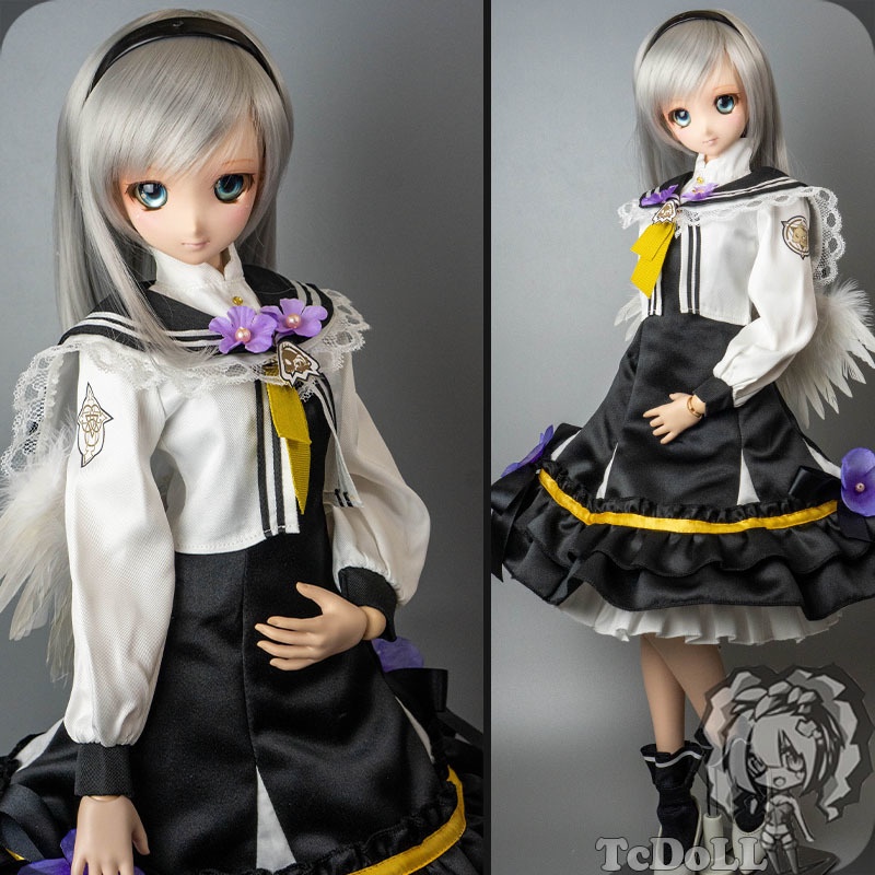 60cmドール衣装 ブルーアーカイブ 白洲アズサ 衣装セット