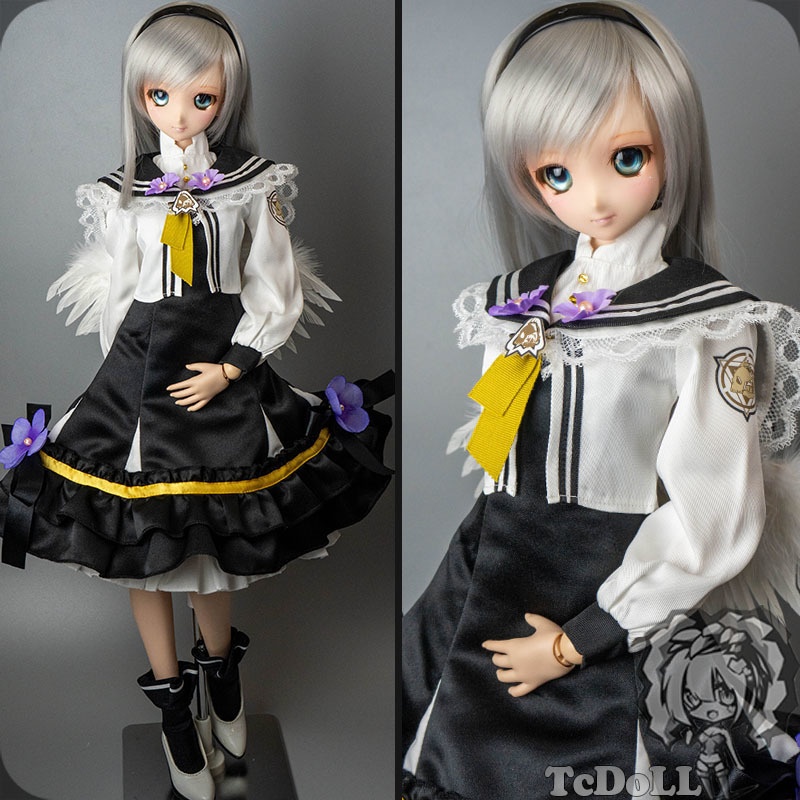 60cmドール衣装 ブルーアーカイブ 白洲アズサ 衣装セット