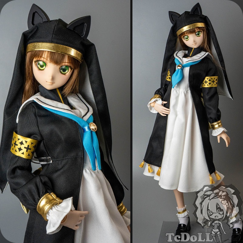 60cmドール衣装 ブルーアーカイブ 伊落マリー衣装セット