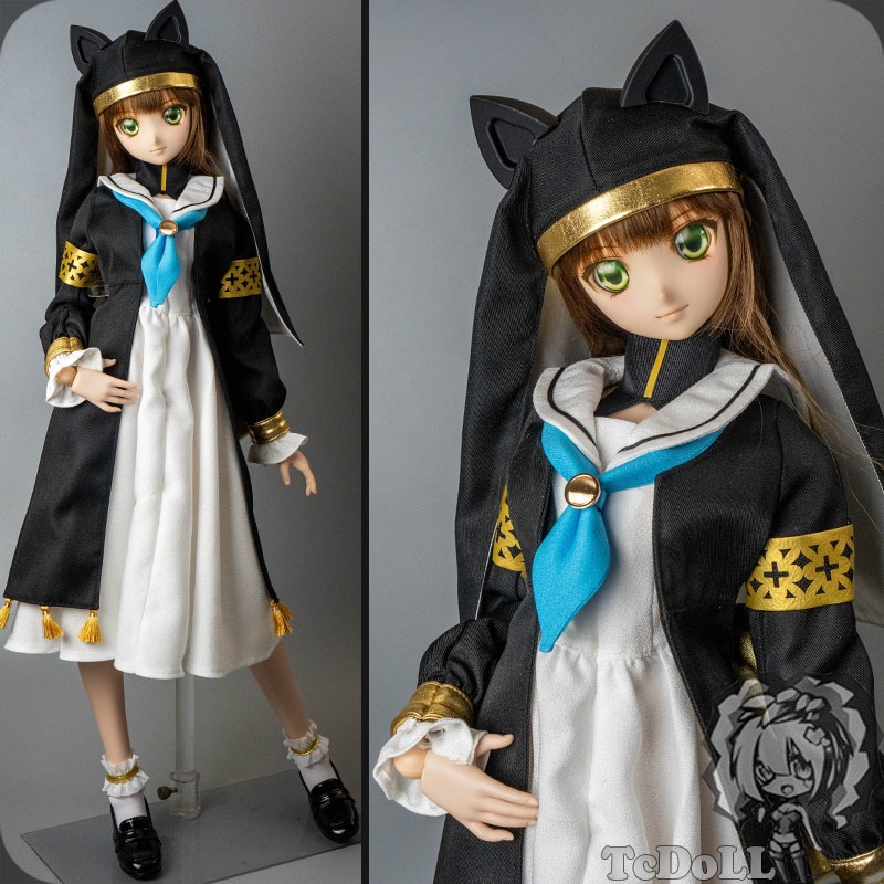 60cmドール衣装 ブルーアーカイブ 伊落マリー衣装セット