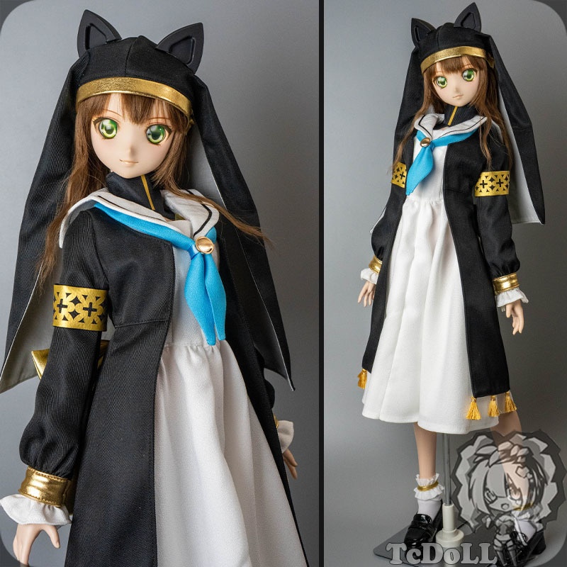 60cmドール衣装 ブルーアーカイブ 伊落マリー衣装セット