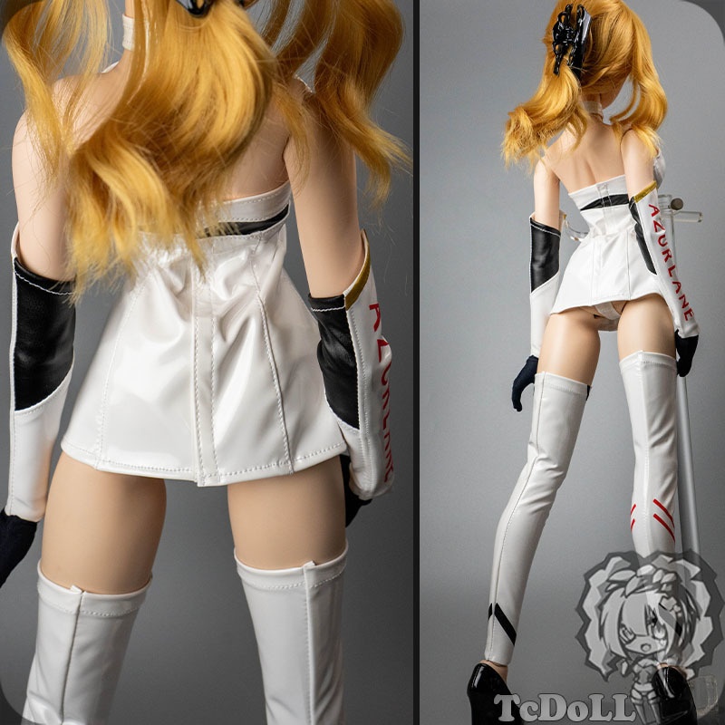 60cmドール衣装 アズールレーン プリンス・オブ・ウェールズ レースクイーン 衣装セット