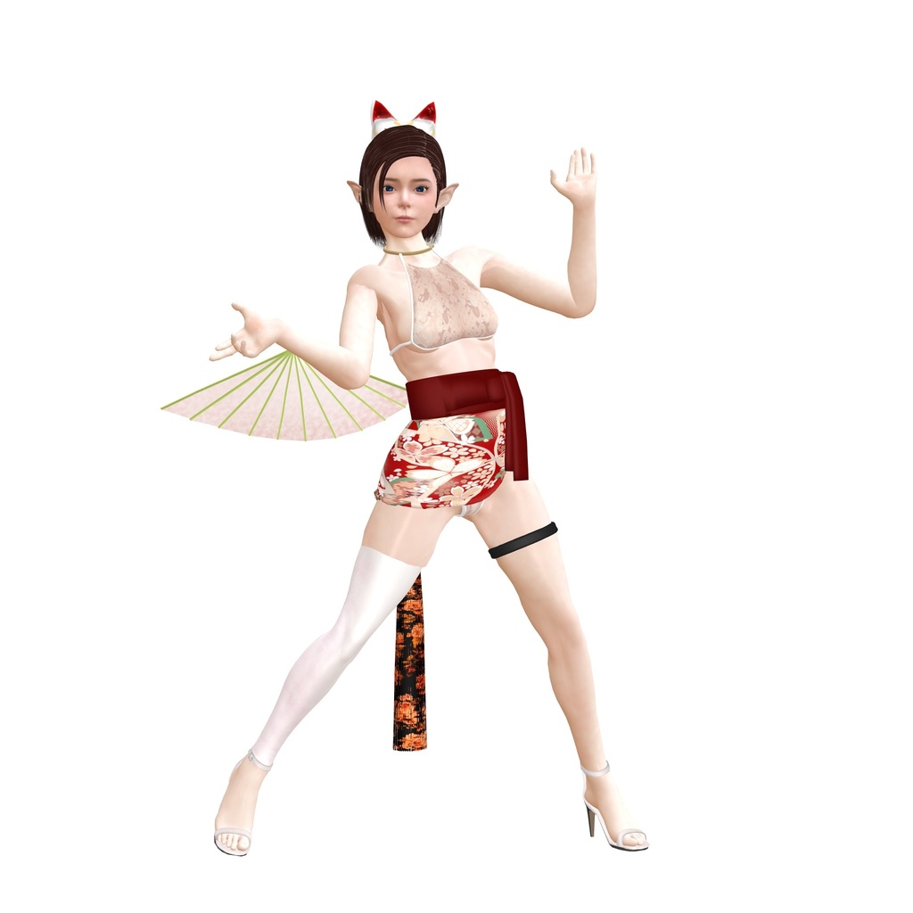 MMD 全年齢版 吉野やいこ(和製サキュバス/オリジナルモデル)