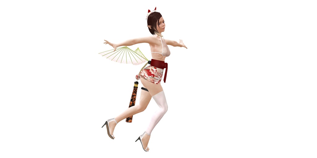 MMD 全年齢版 吉野やいこ(和製サキュバス/オリジナルモデル)