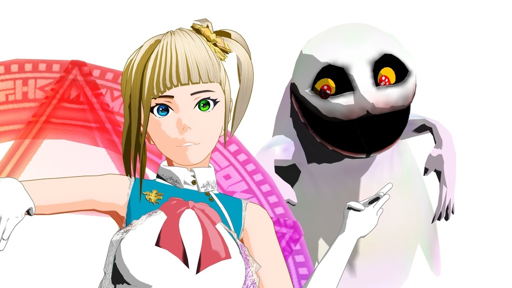 ロッティ&トニー【MMDモデル】セルルック版/通常版 セット