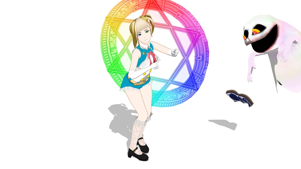 ロッティ&トニー【MMDモデル】セルルック版/通常版 セット