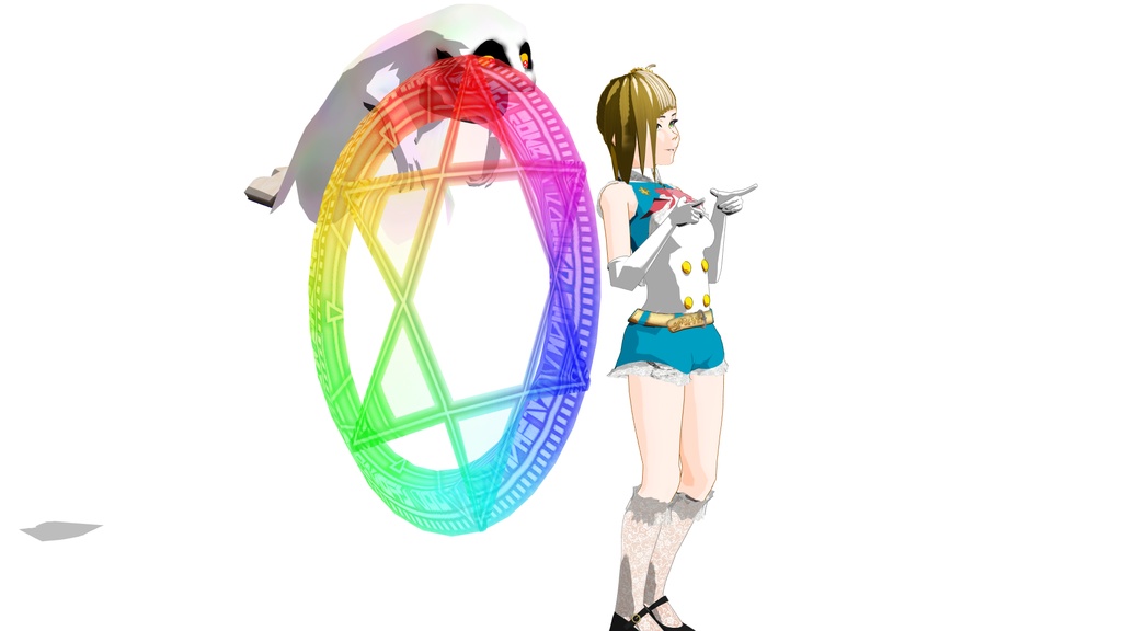 ロッティ&トニー【MMDモデル】セルルック版/通常版 セット