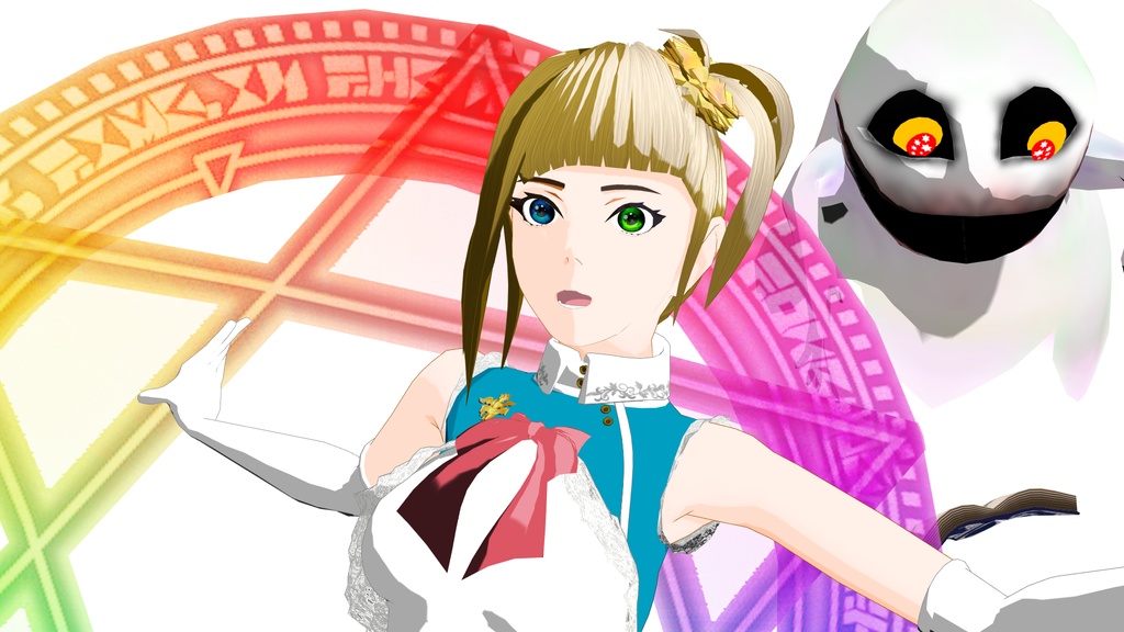 ロッティ&トニー【MMDモデル】セルルック版/通常版 セット