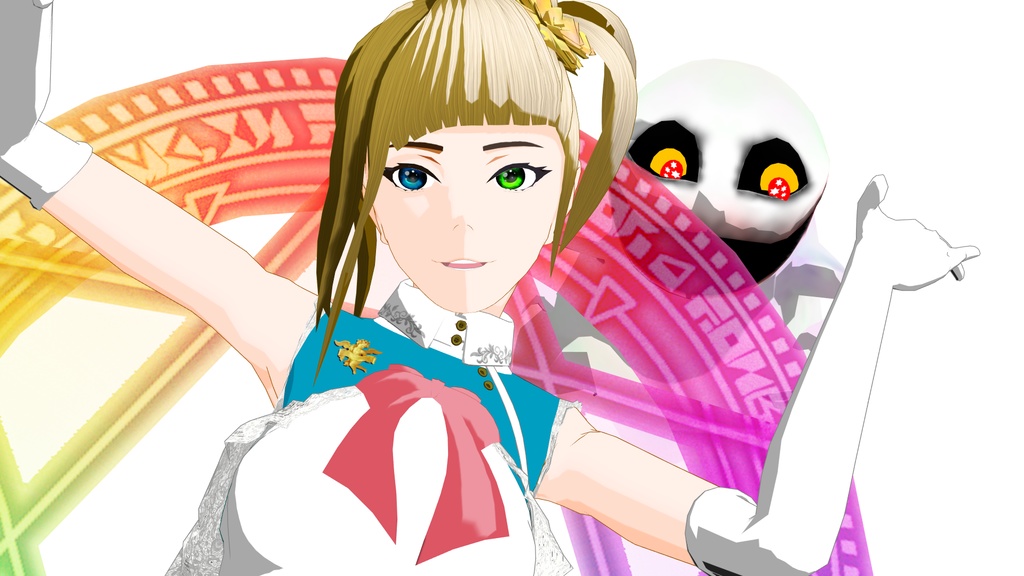 ロッティ&トニー【MMDモデル】セルルック版/通常版 セット