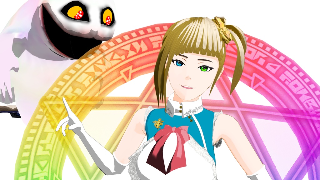 ロッティ&トニー【MMDモデル】セルルック版/通常版 セット