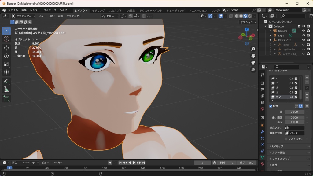 ロッティ&トニー【MMDモデル】セルルック版/通常版 セット