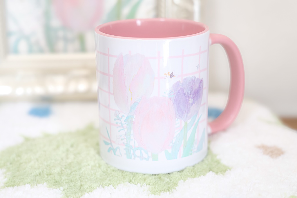 チューリップといぬ