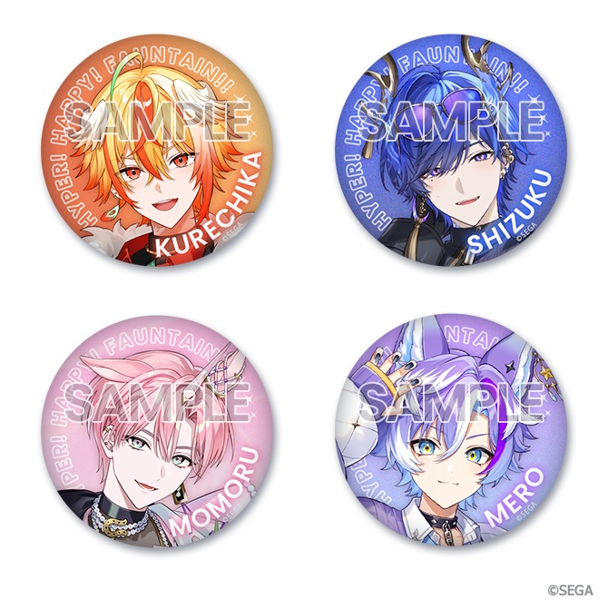 Welcome to はいはぴ!!缶バッジ