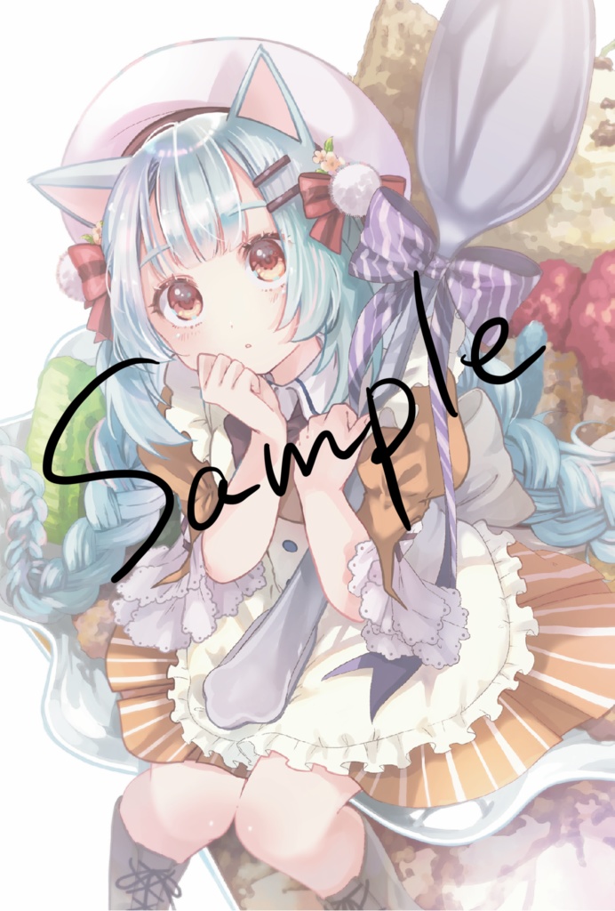 ねこみみ女子イラスト本「Illustration book」