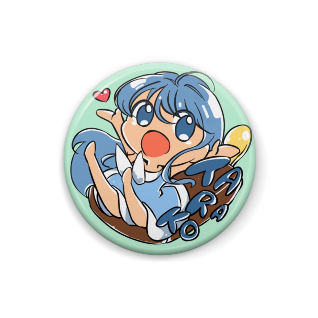 〈缶バッチ25㎜〉たらこちゃん