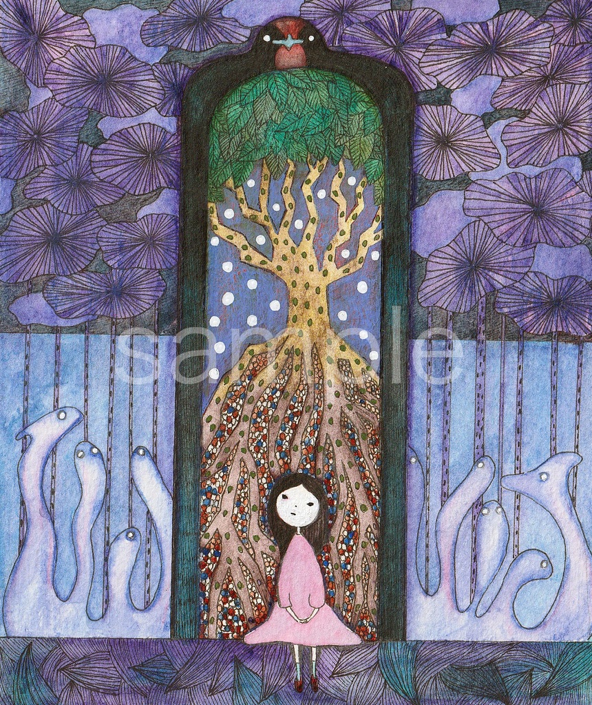 原画「Which door?」