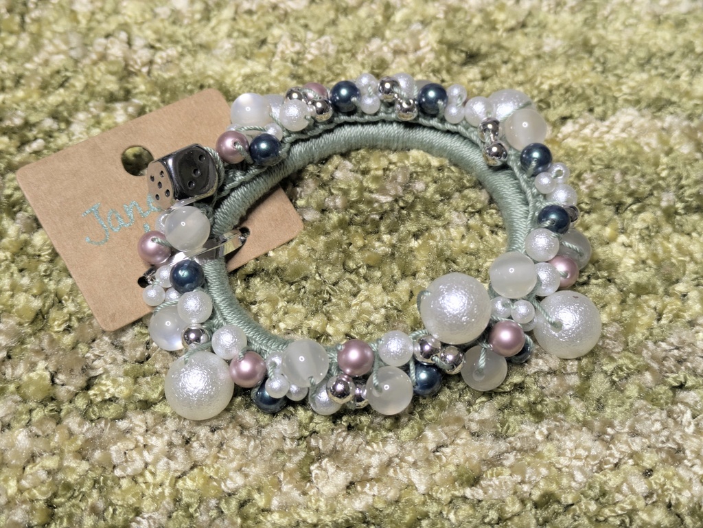 ビーズシュシュ(ダイス)