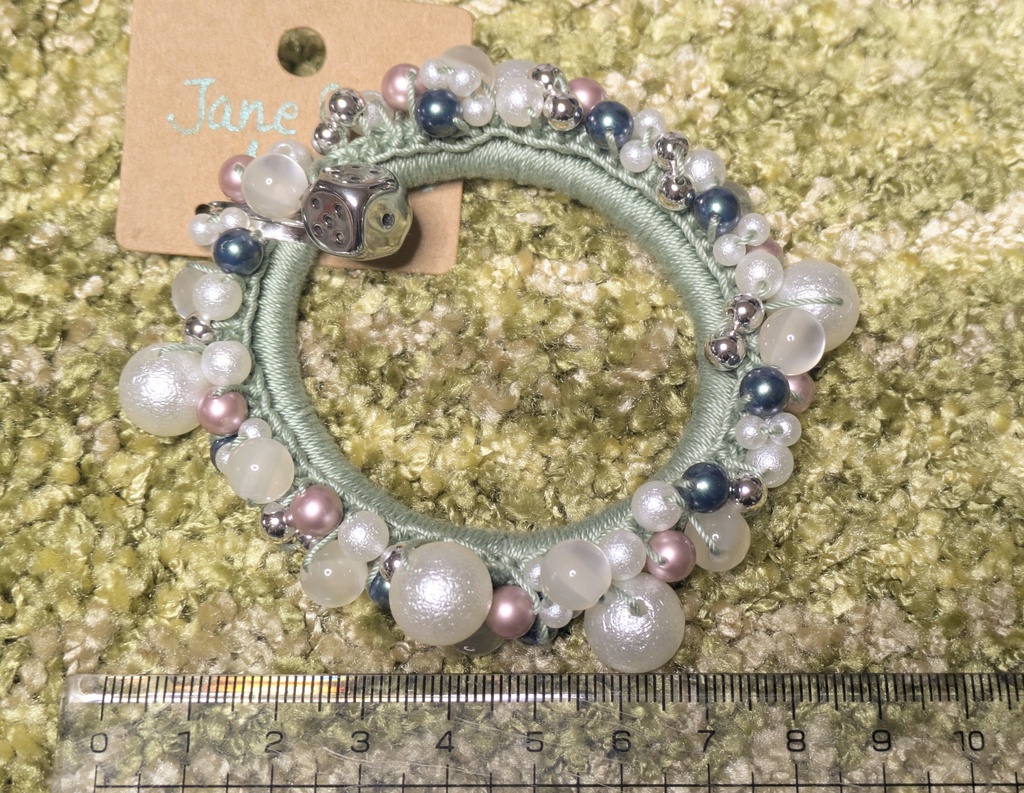 ビーズシュシュ(ダイス)