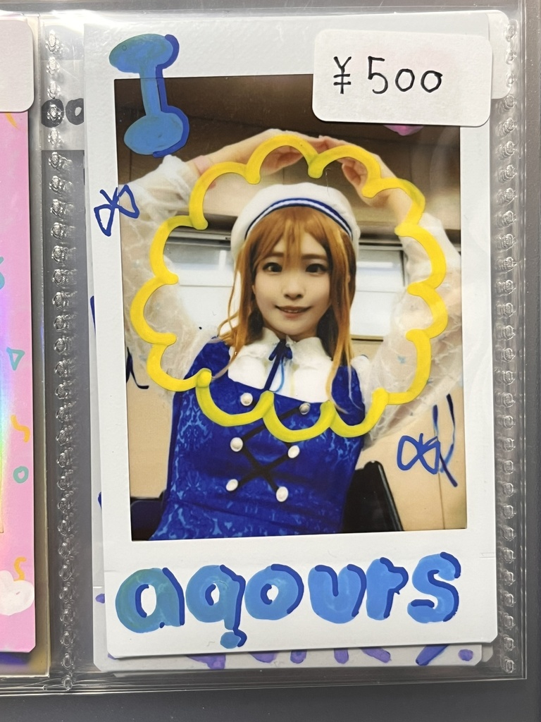 落書きチェキ各種