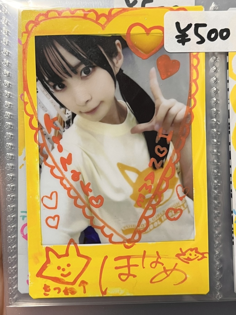 落書きチェキ各種