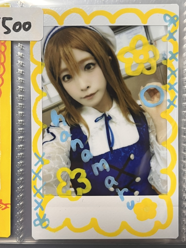 落書きチェキ各種