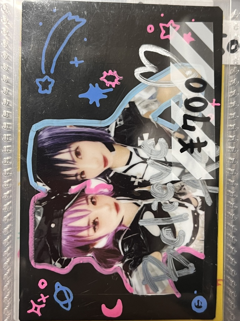 落書きチェキ各種