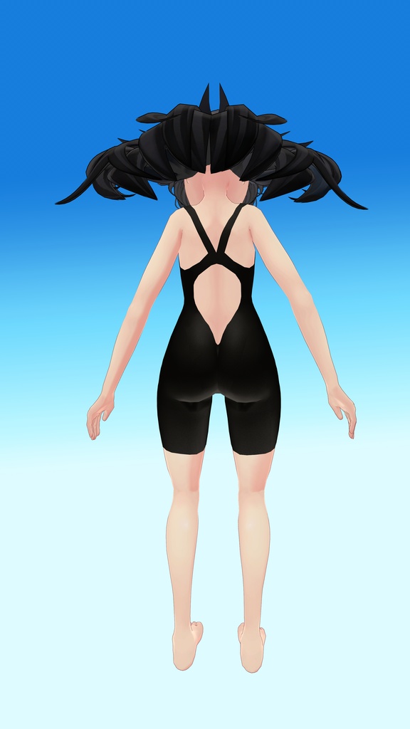 デルタフレアちゃんの競泳水着