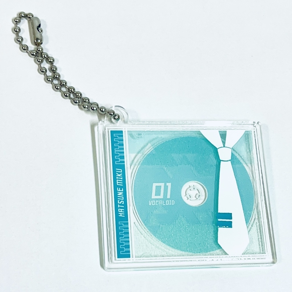 初音ミク CD風アクリルキーホルダー