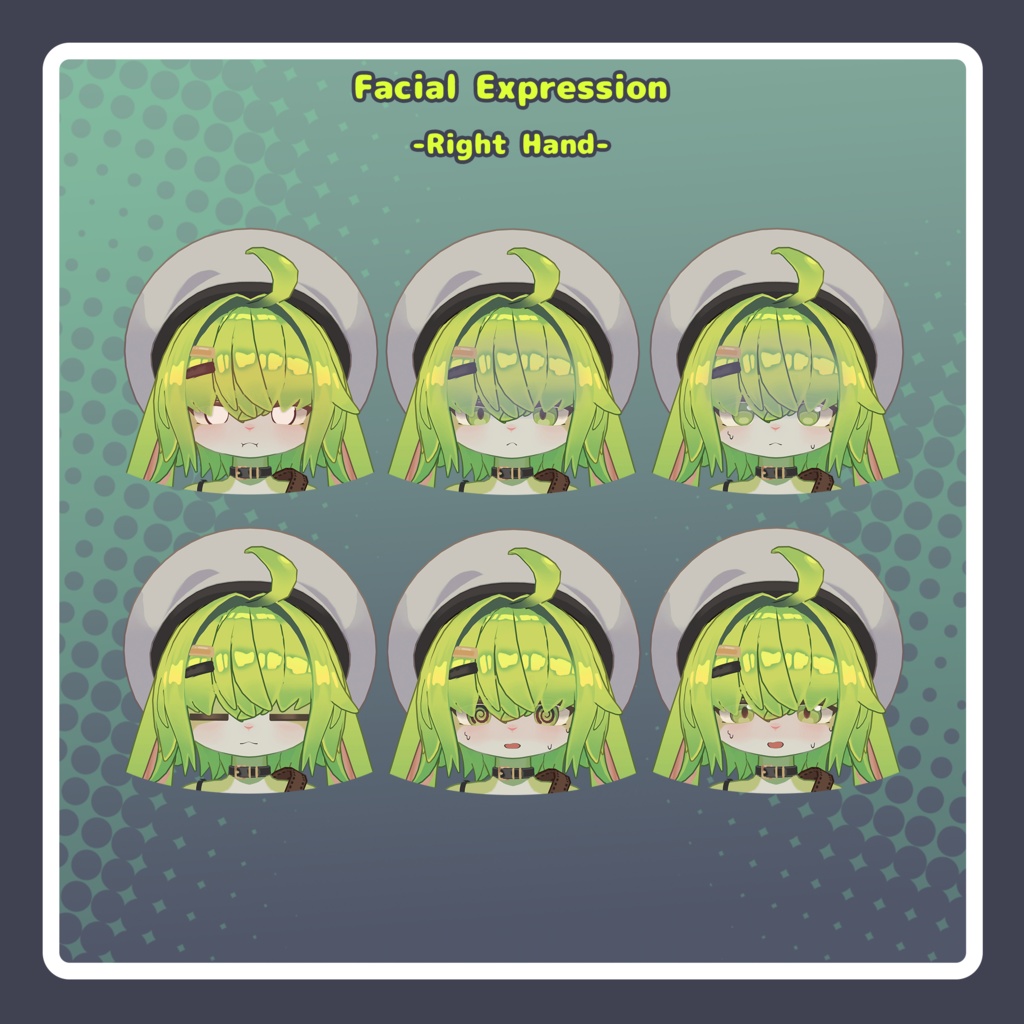 オリジナル3Dモデル【MatchaBun/ マッチャブン】