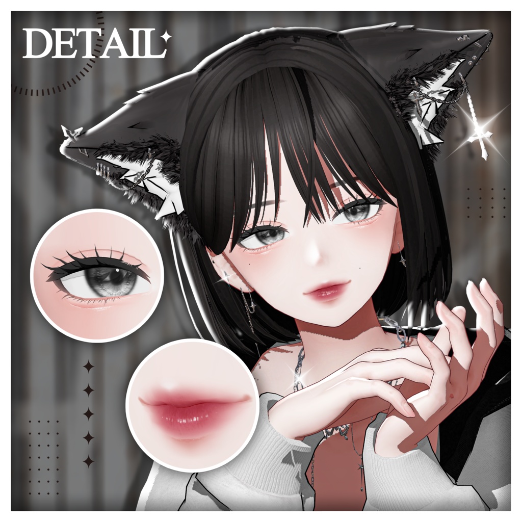 Shinra Make Up Textures
