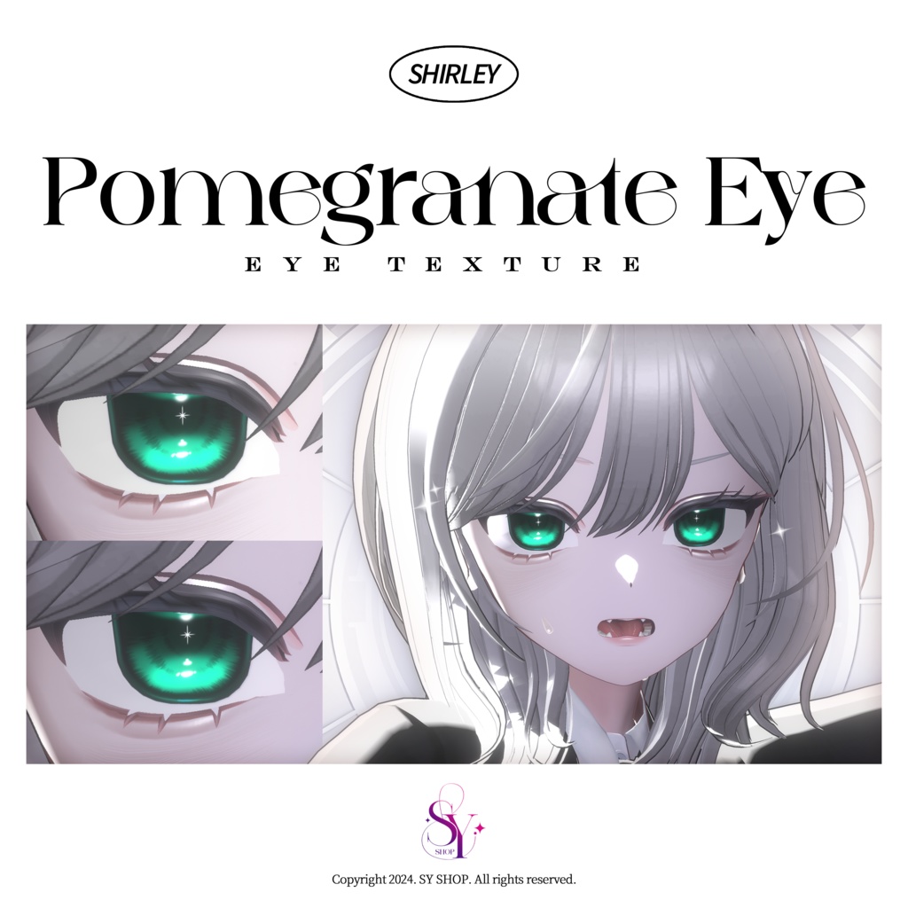 Shirley Eye Texture [ Pomegranate Eye ]