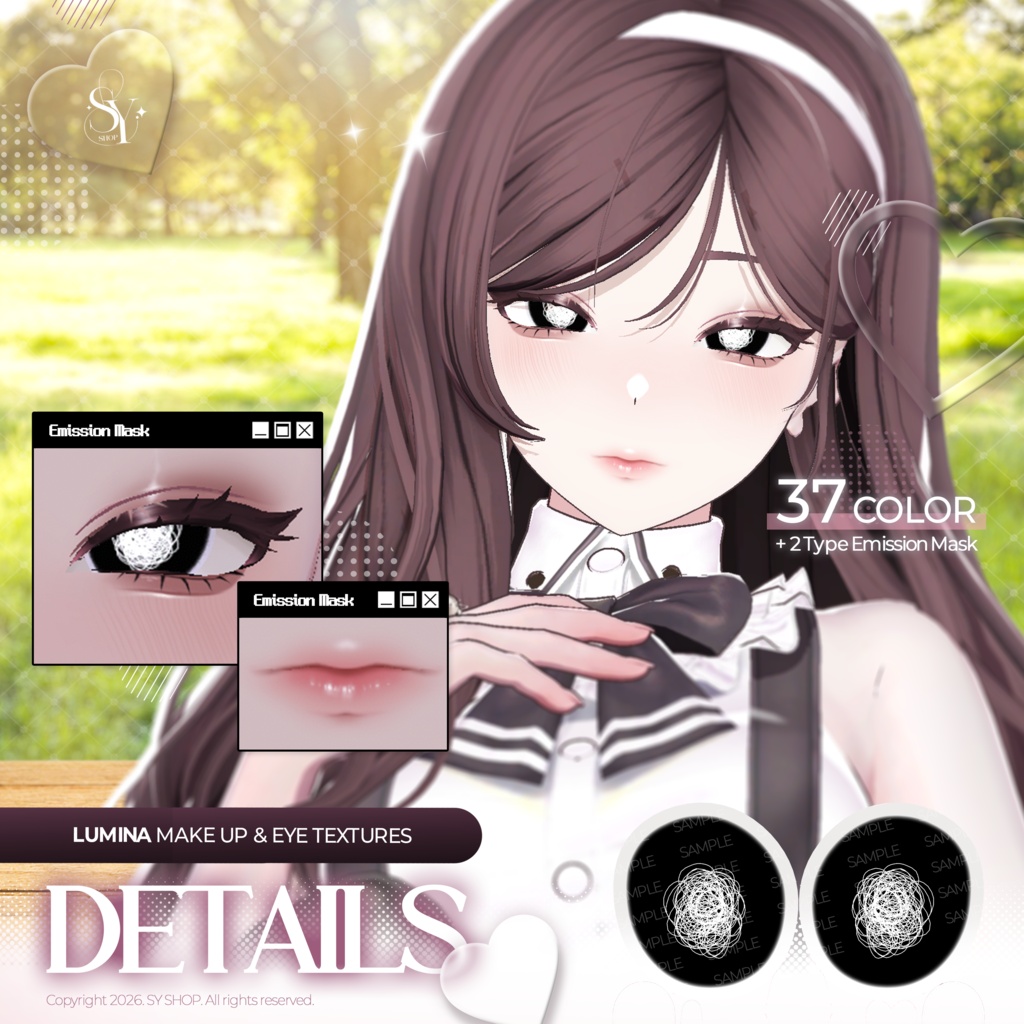 ๐๐๐๐๐ ๐๐๐๐ : Lumina Eye & Make Texture