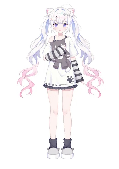 【限定1点】 猫娘 【Live2dモデル】【VTS対応】