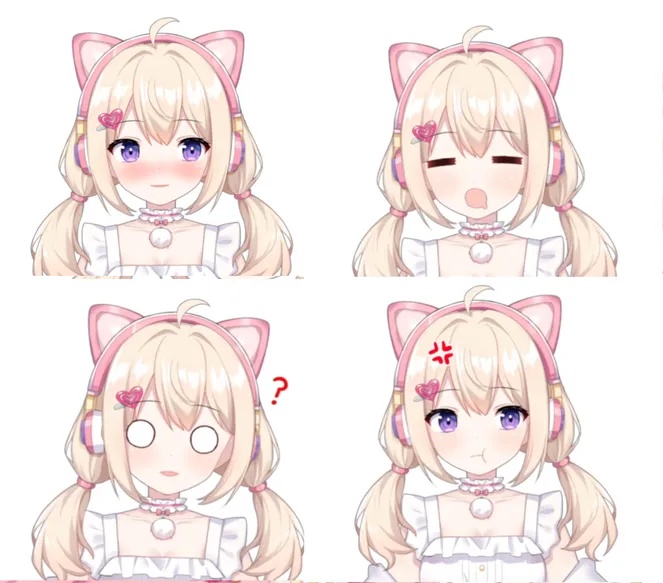 【限定1点】 猫耳ゲーマー女子 【Live2dモデル】【VTS対応】