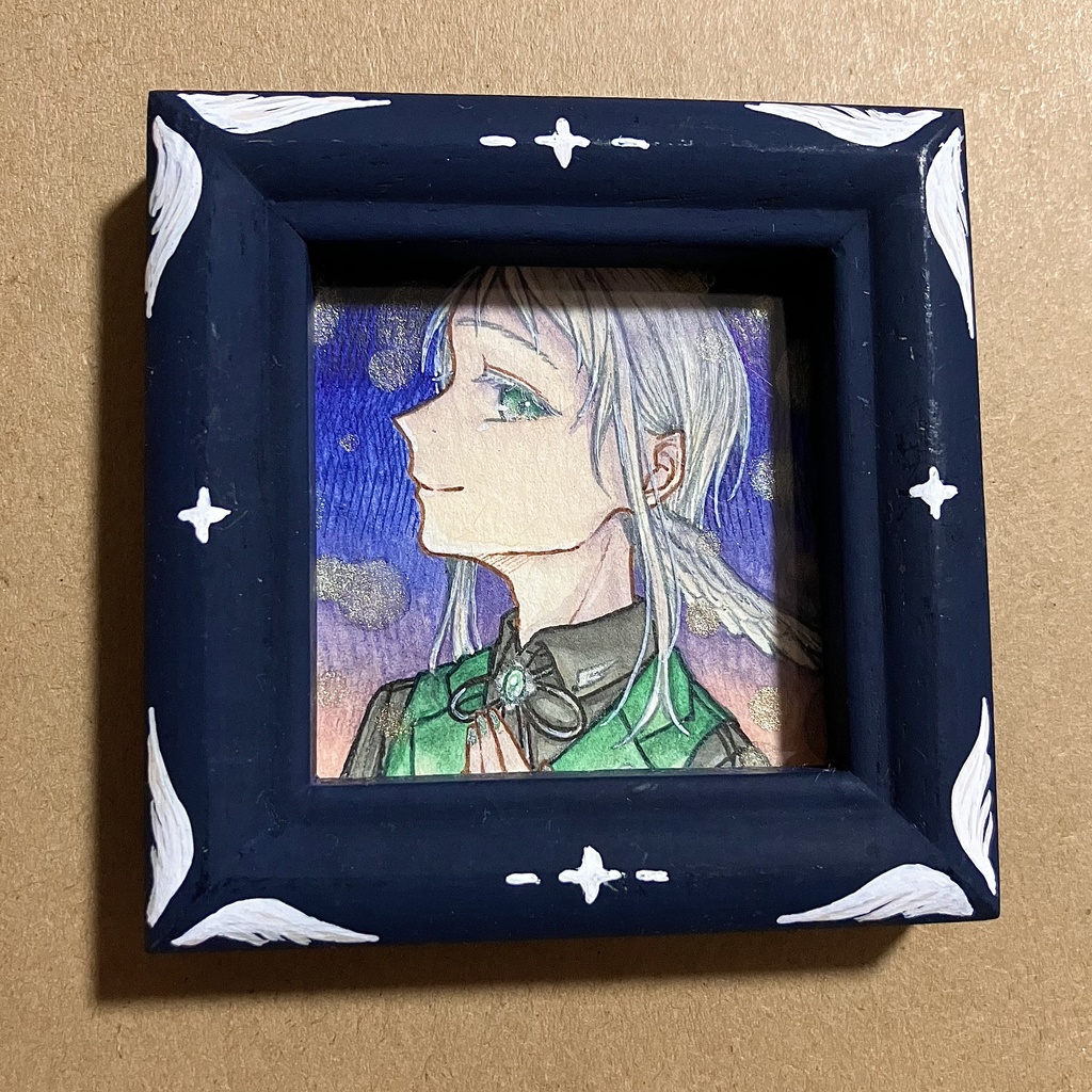 額付きミニ原画/engel3点