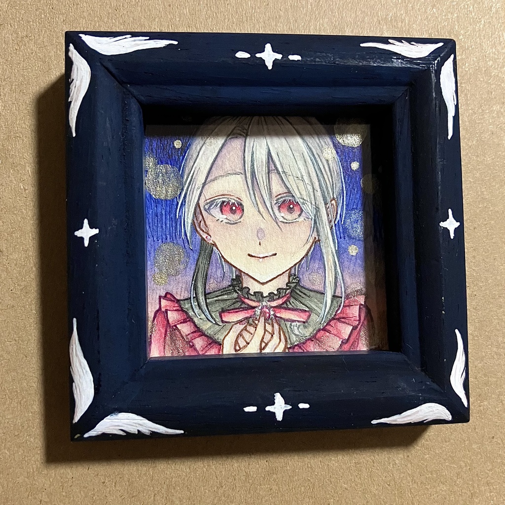 額付きミニ原画/engel3点