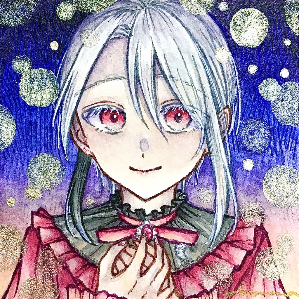 額付きミニ原画/engel3点