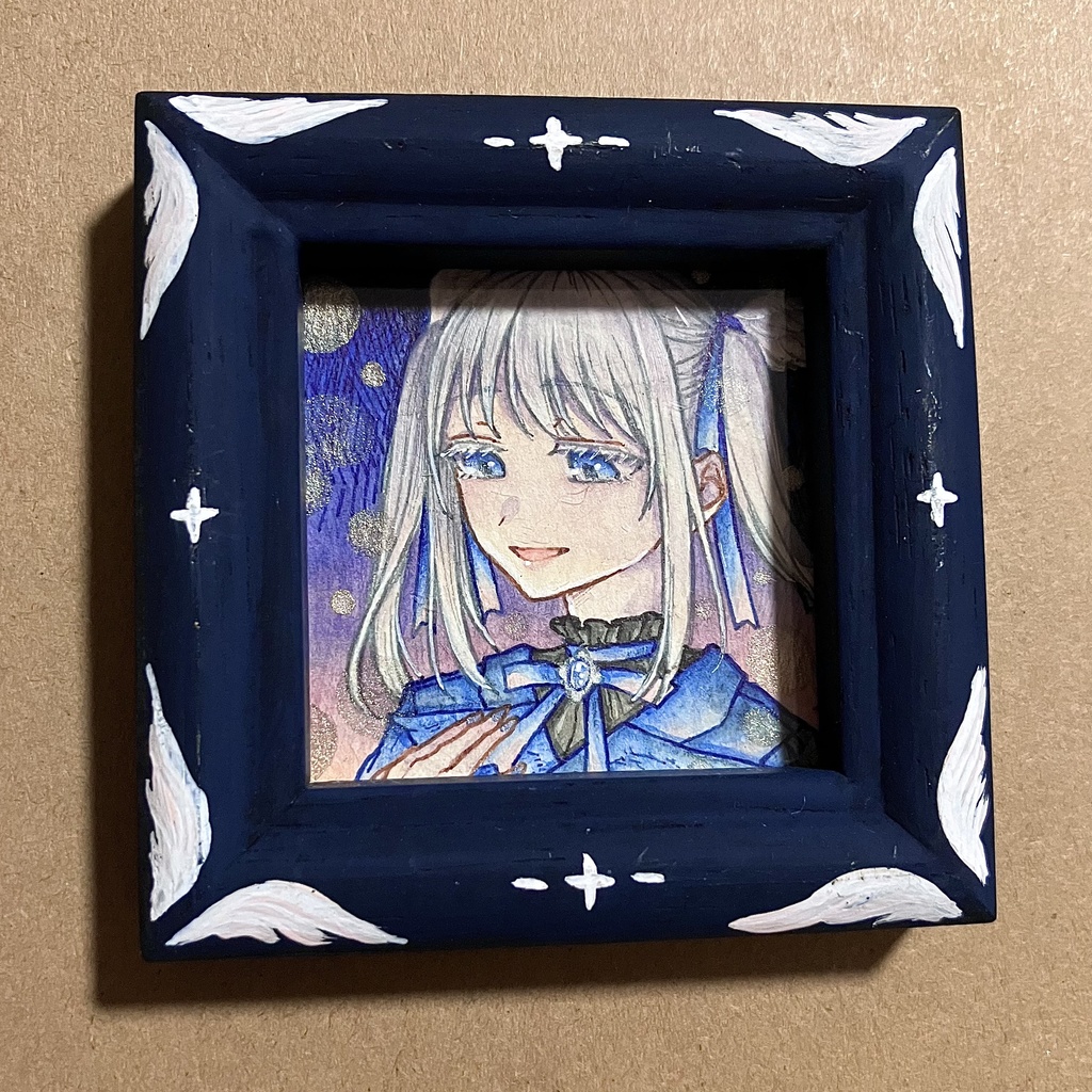 額付きミニ原画/engel3点