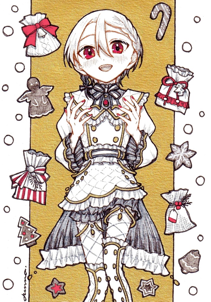 原画/クリスマス3点