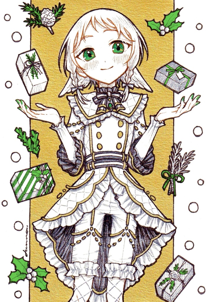 原画/クリスマス3点