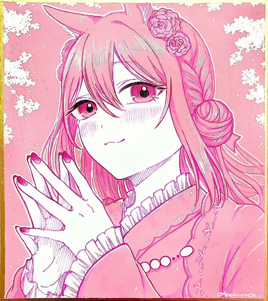 原画 spring/色紙