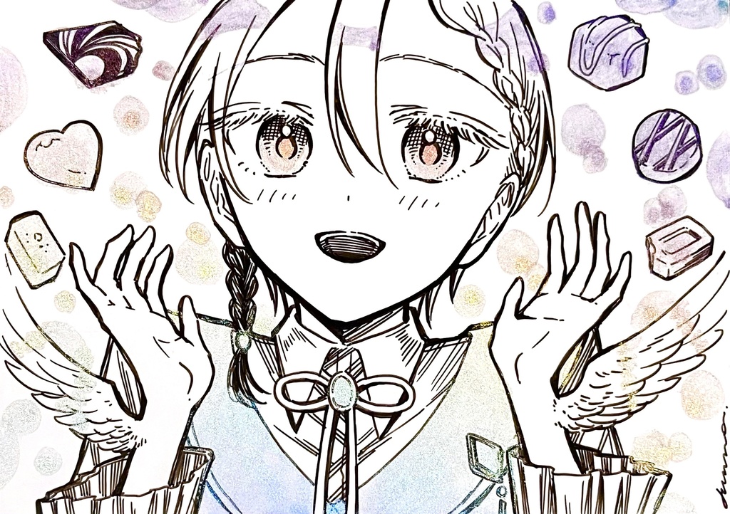 原画/ドローイング3枚