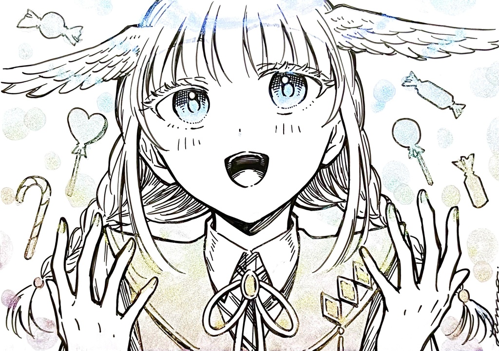 原画/ドローイング3枚