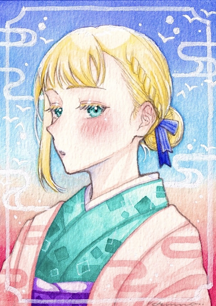 原画/迎春