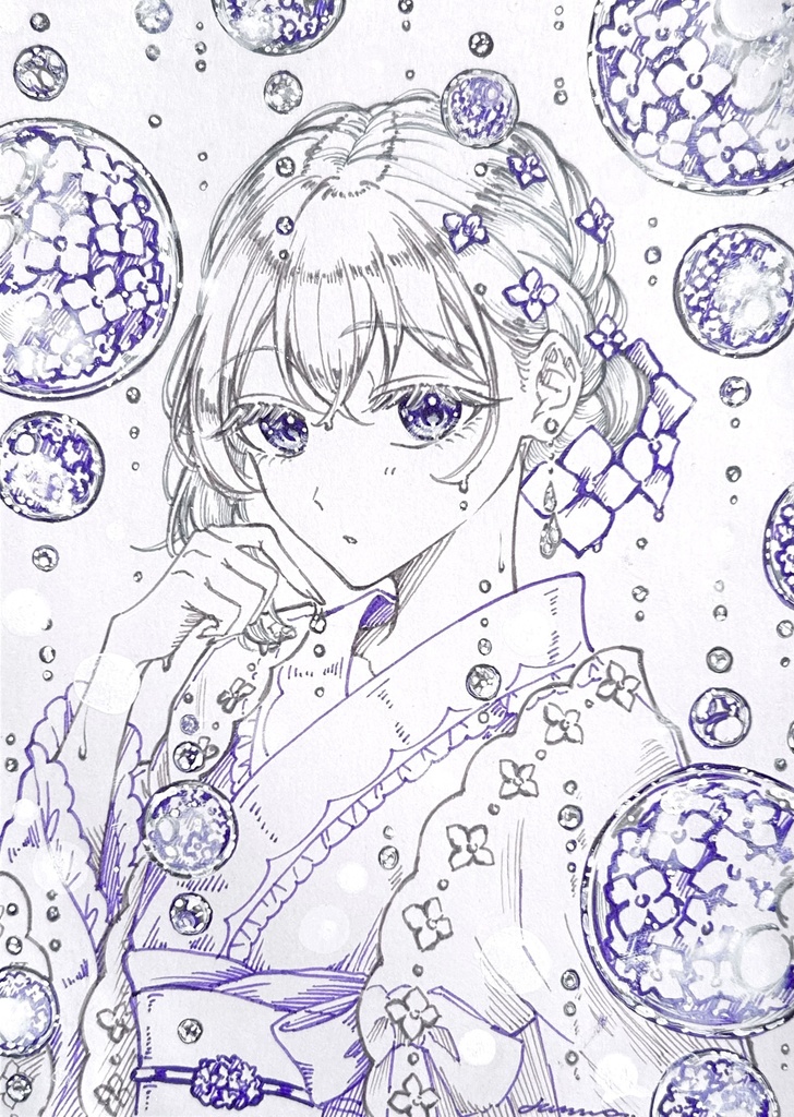 原画/雨季