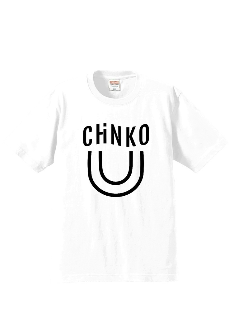 「CHINKO」Tシャツ白