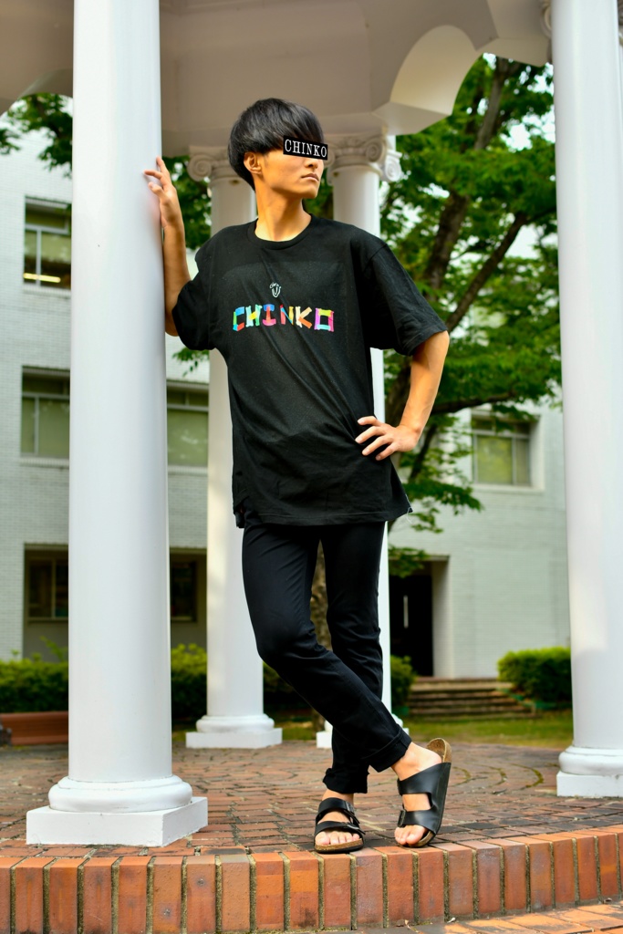「CHINKO(カラフル)」Tシャツ